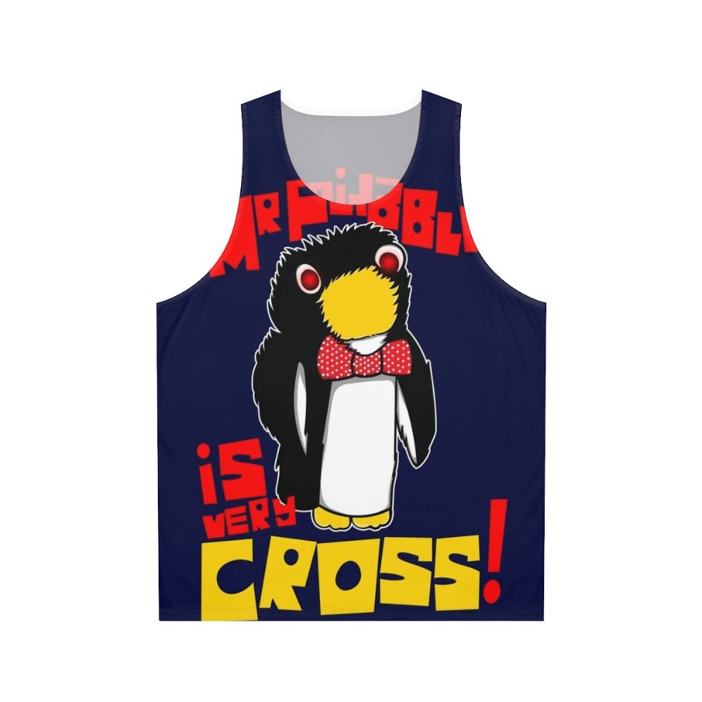 "Red Dwarf 'Mr Flibble Is Very Cross' Unisex Tank Top"