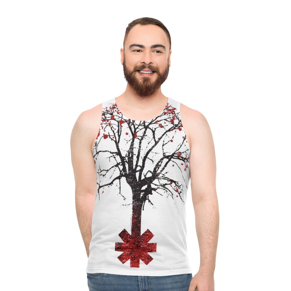 Unisex tank top featuring the Red Hot Chili Peppers logo