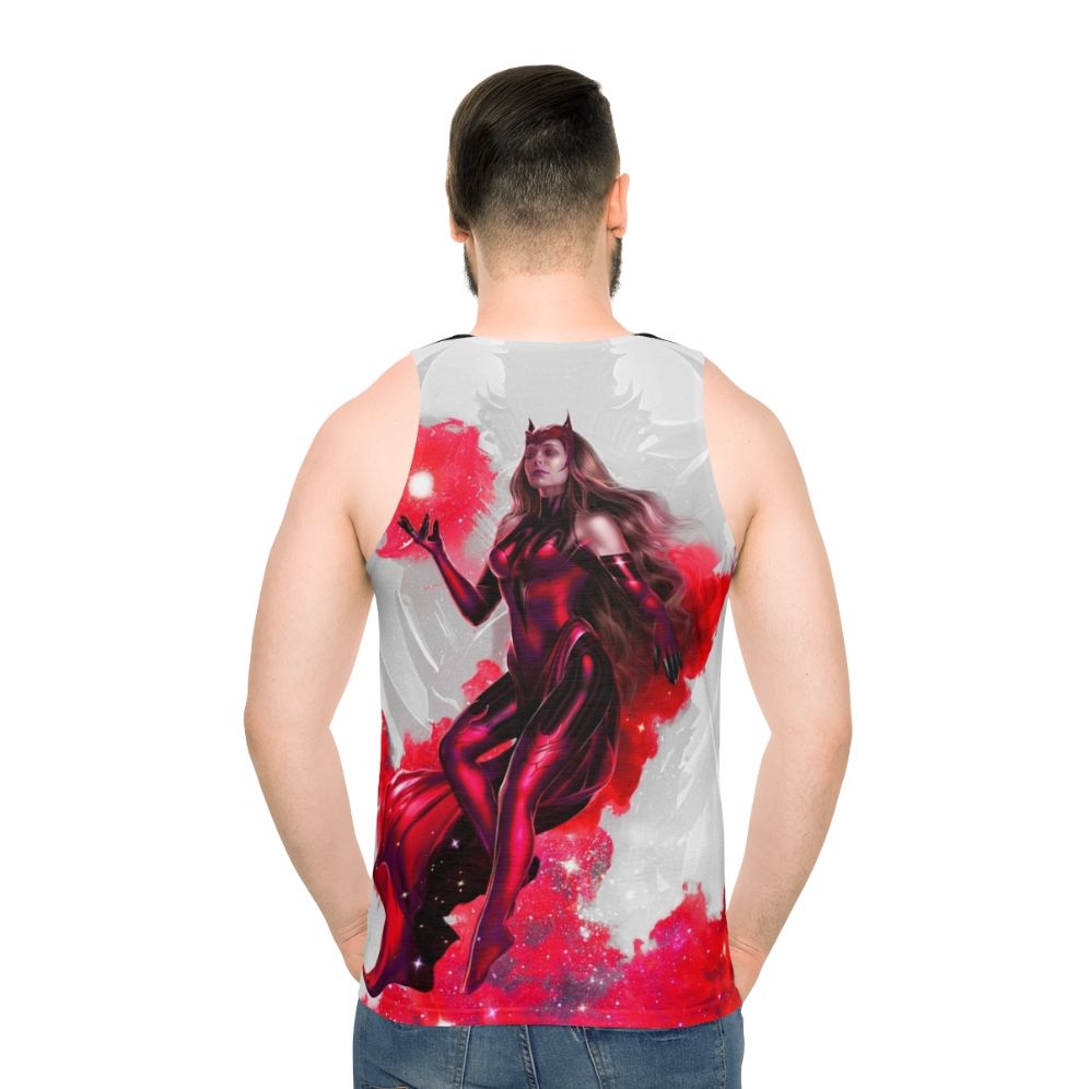 Red Magic Unisex Tank Top for Fantasy and Cosplay