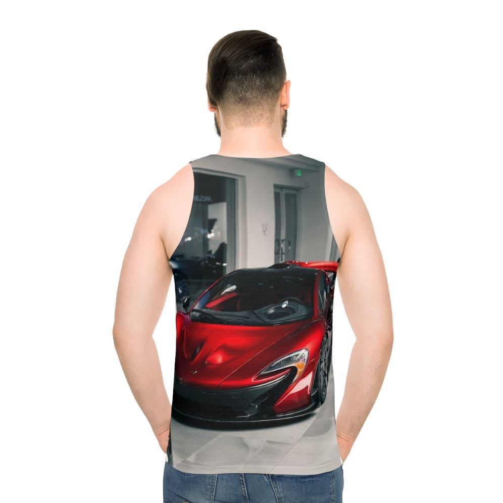 Red Mclaren P1 Unisex Tank Top