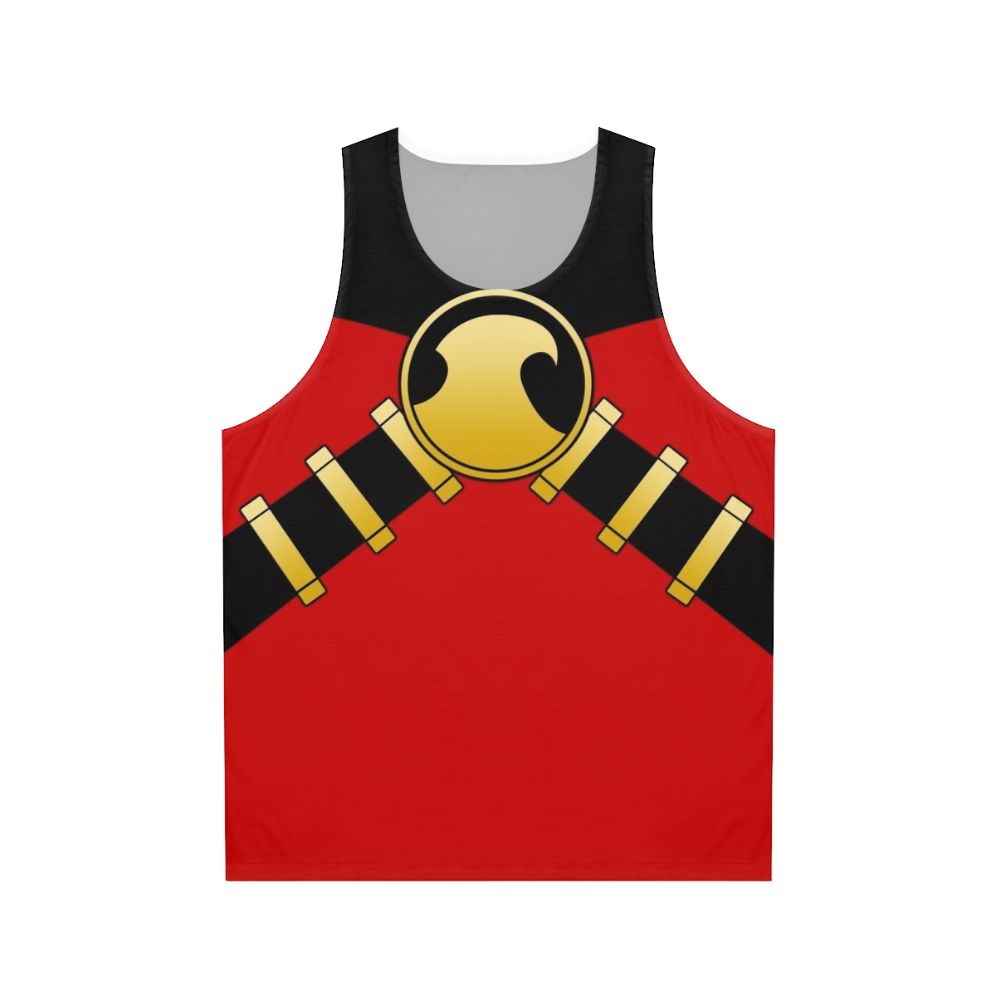 Red Robin graphic unisex tank top