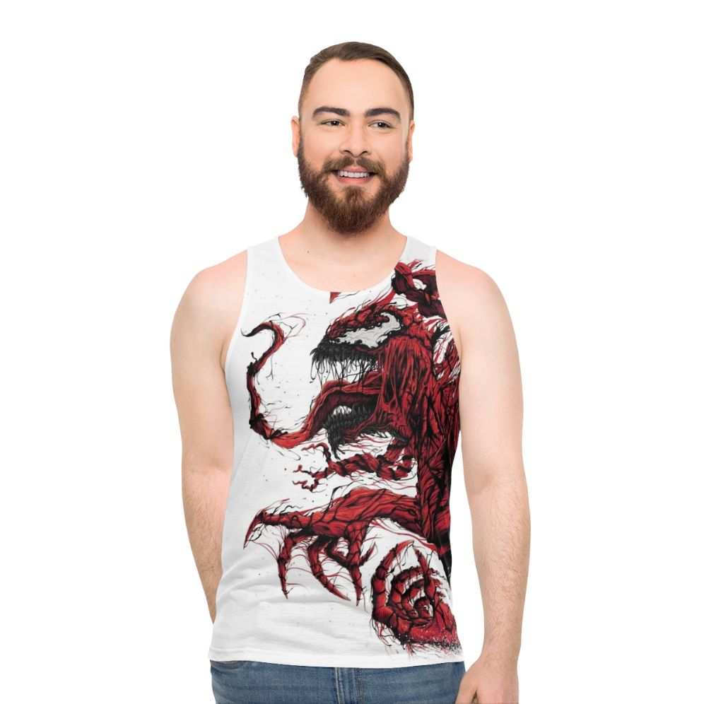 Red Symbiote Unisex Tank Top