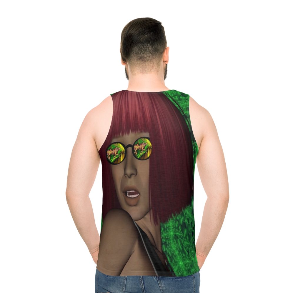 Reflection Unisex Abstract Graphic Tank Top