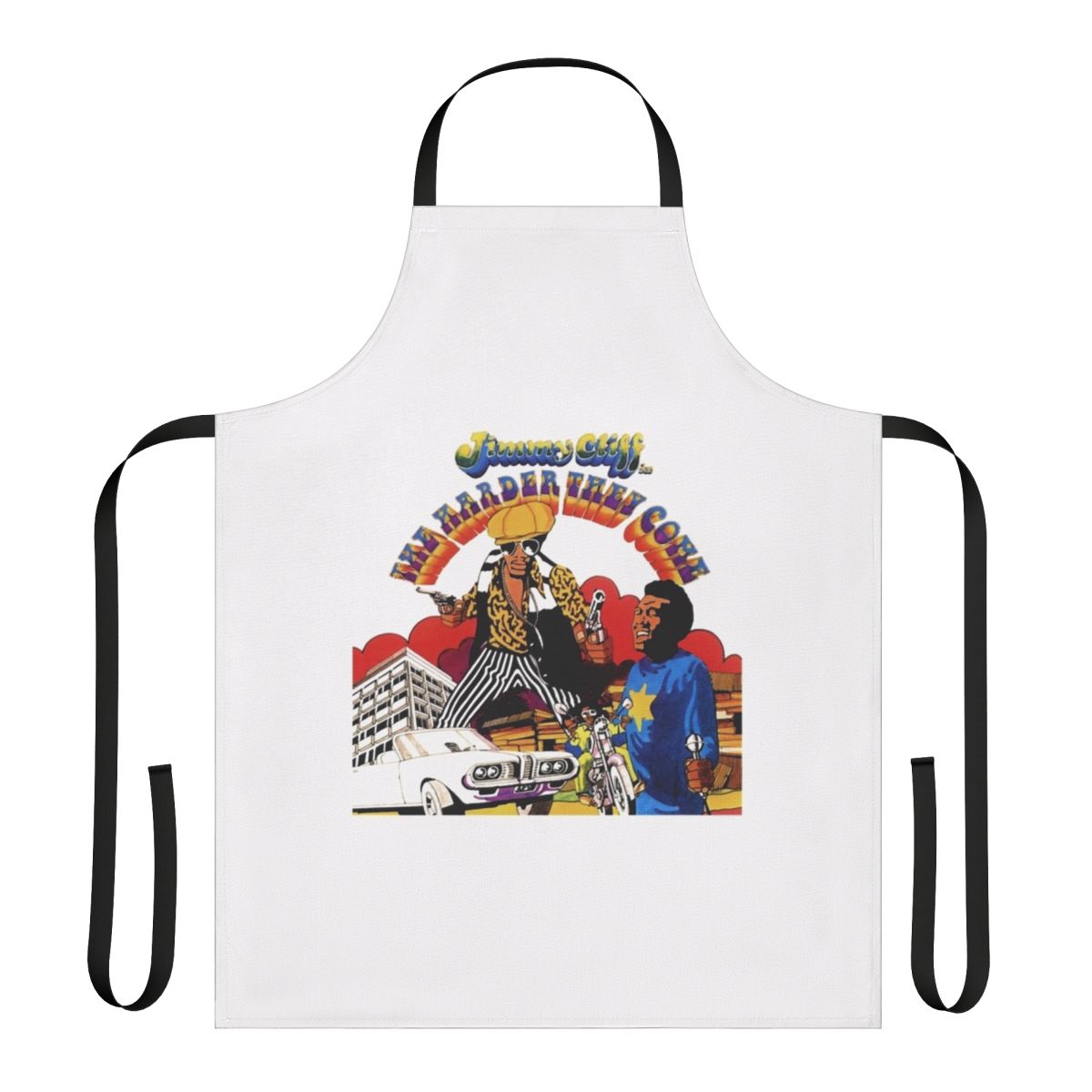 Apron featuring The Harder They Come album artwork