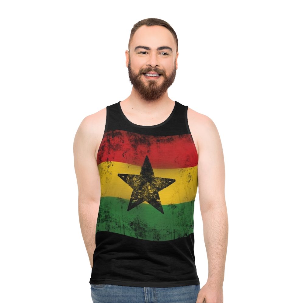 Reggae Rastafarian Unisex Tank Top
