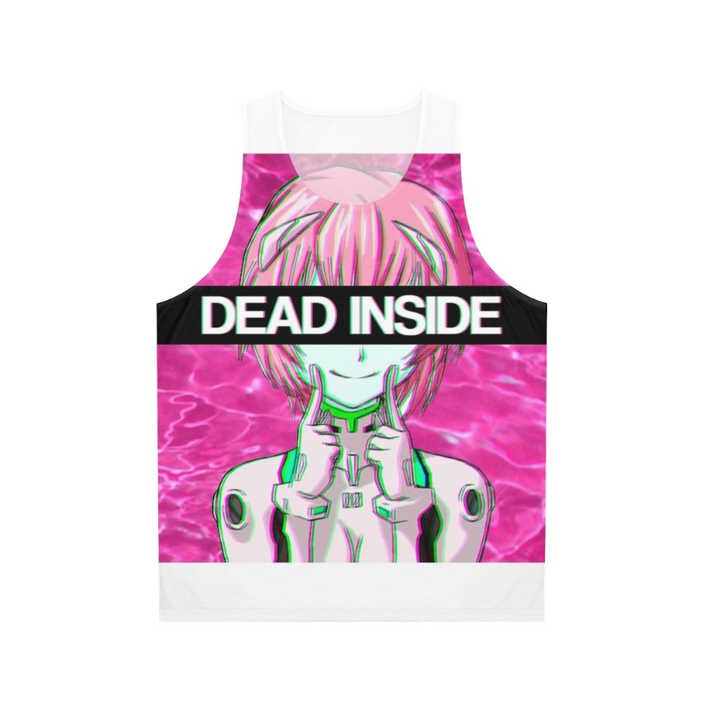 Rei Ayanami "Dead Inside" Unisex Anime Tank Top