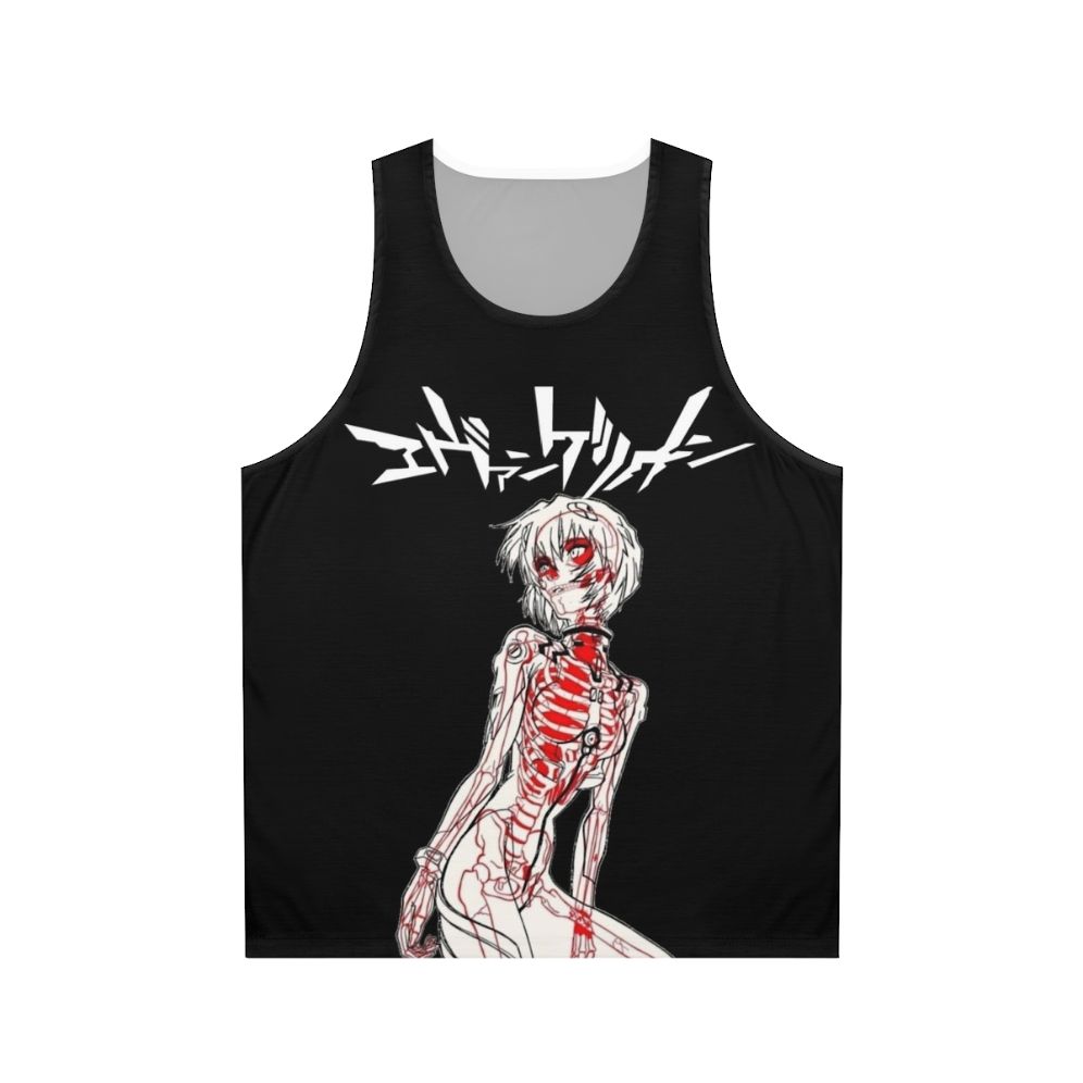 Rei Ayanami X-Ray Unisex Tank Top