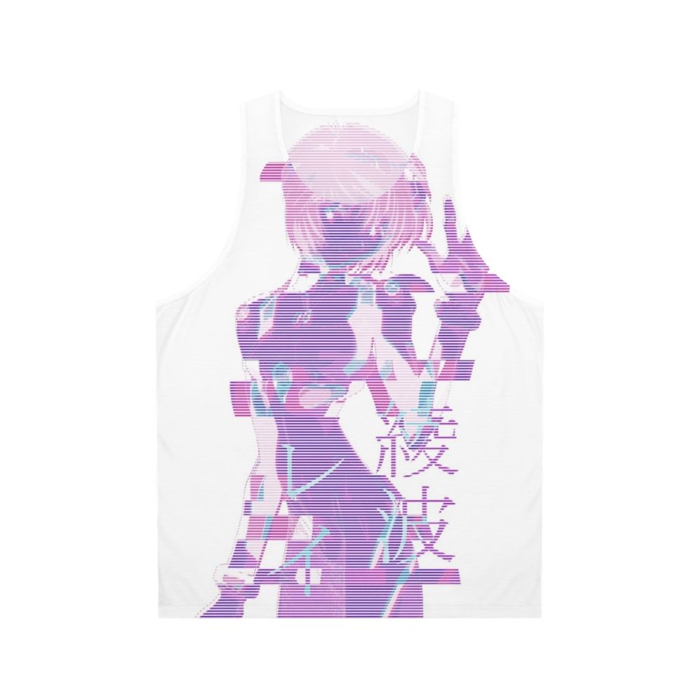 Rei Ayanami Vaporwave Unisex Tank Top