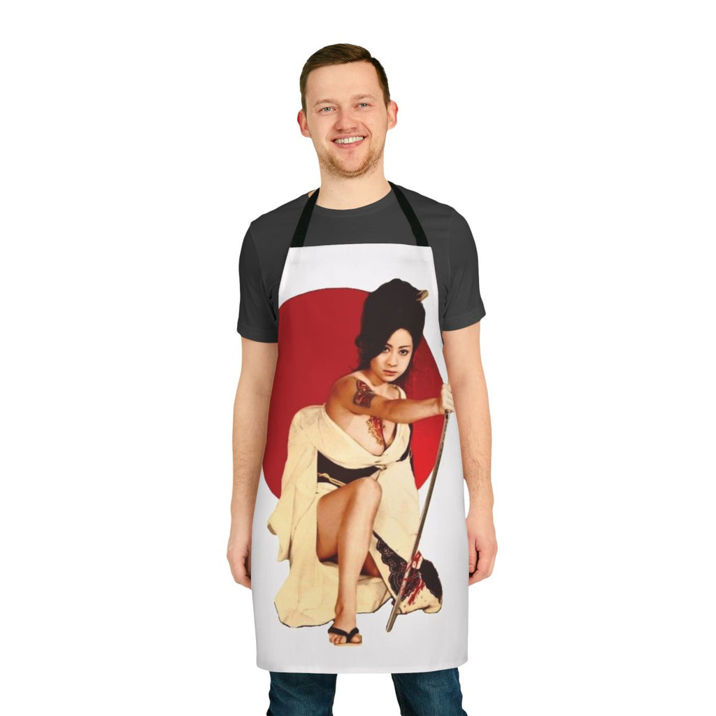 Reiko Ike Inspired Apron - Showcase Your Passion for Classic Japanese Films