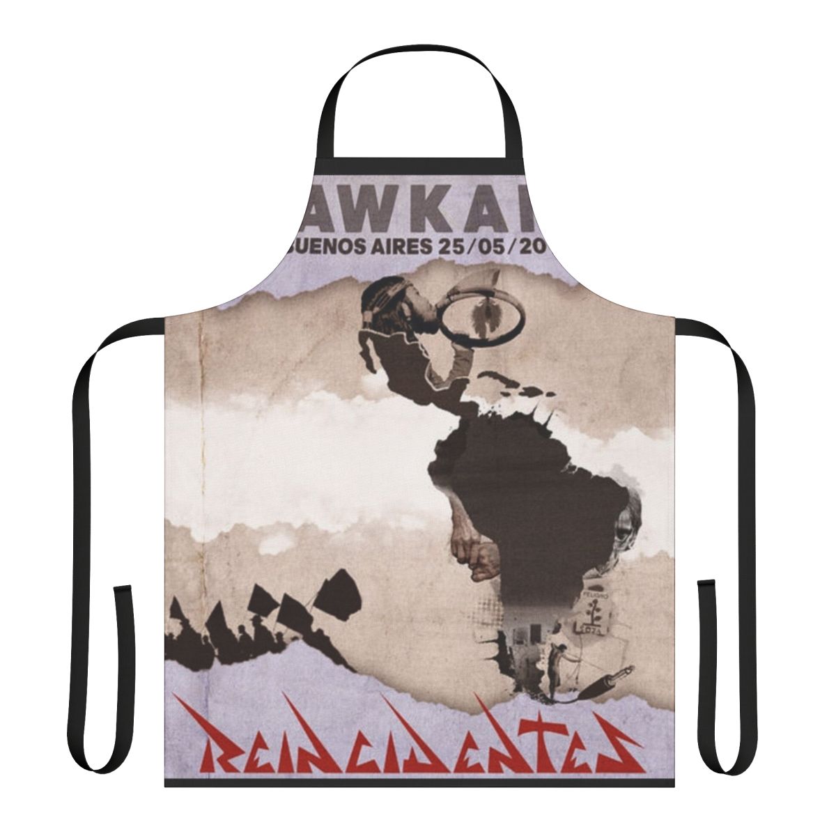 Reincidentes Spanish band music apron