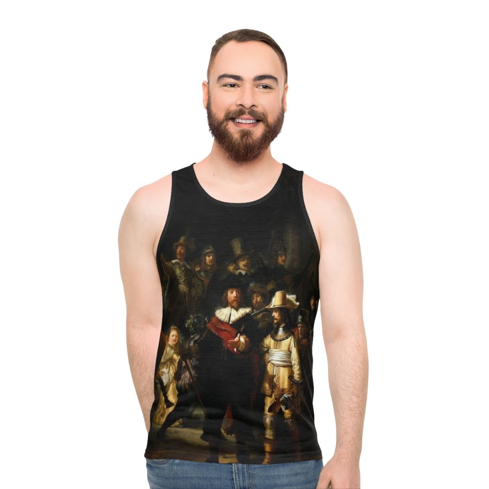 Rembrandt Dutch Art Unisex Tank Top