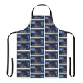 Apron featuring a film reel design and the quote "Remember Me" from the 90s cult classic movie.