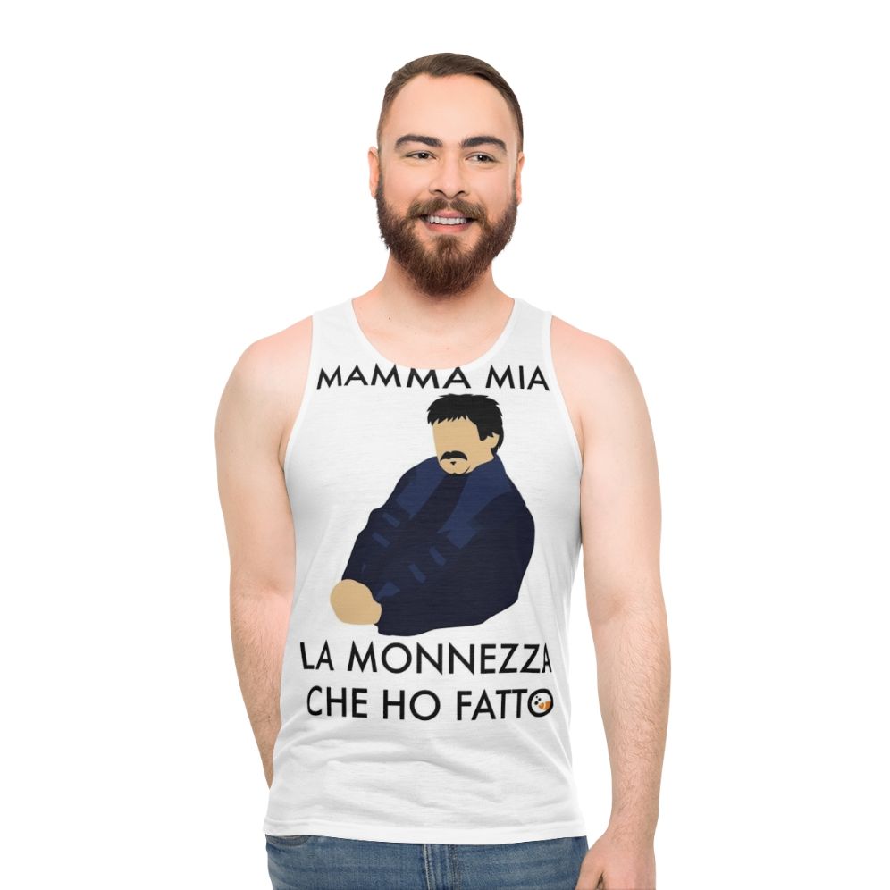 Ren Ferretti Boris Graphic Design Unisex Tank Top