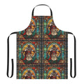 Assassin's Creed-inspired stained glass pattern apron