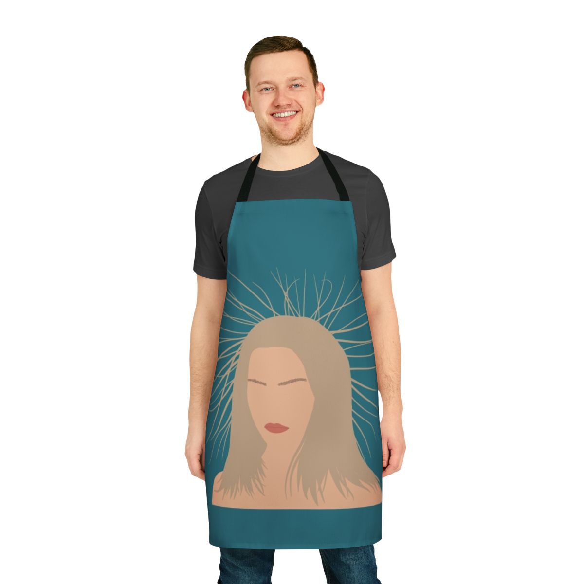 Renee Rapp Snow Angel Inspired Apron with Cover Art Design