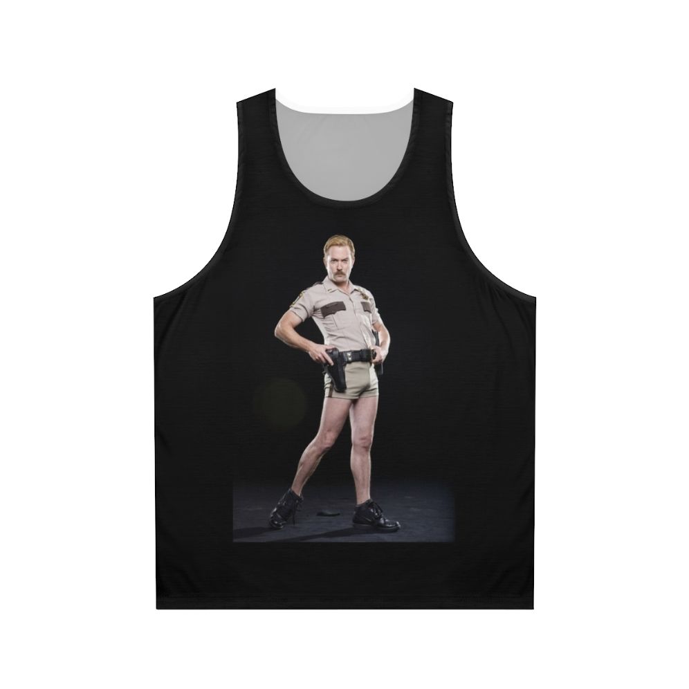 Reno 911 Jim Dangle Unisex Tank Top