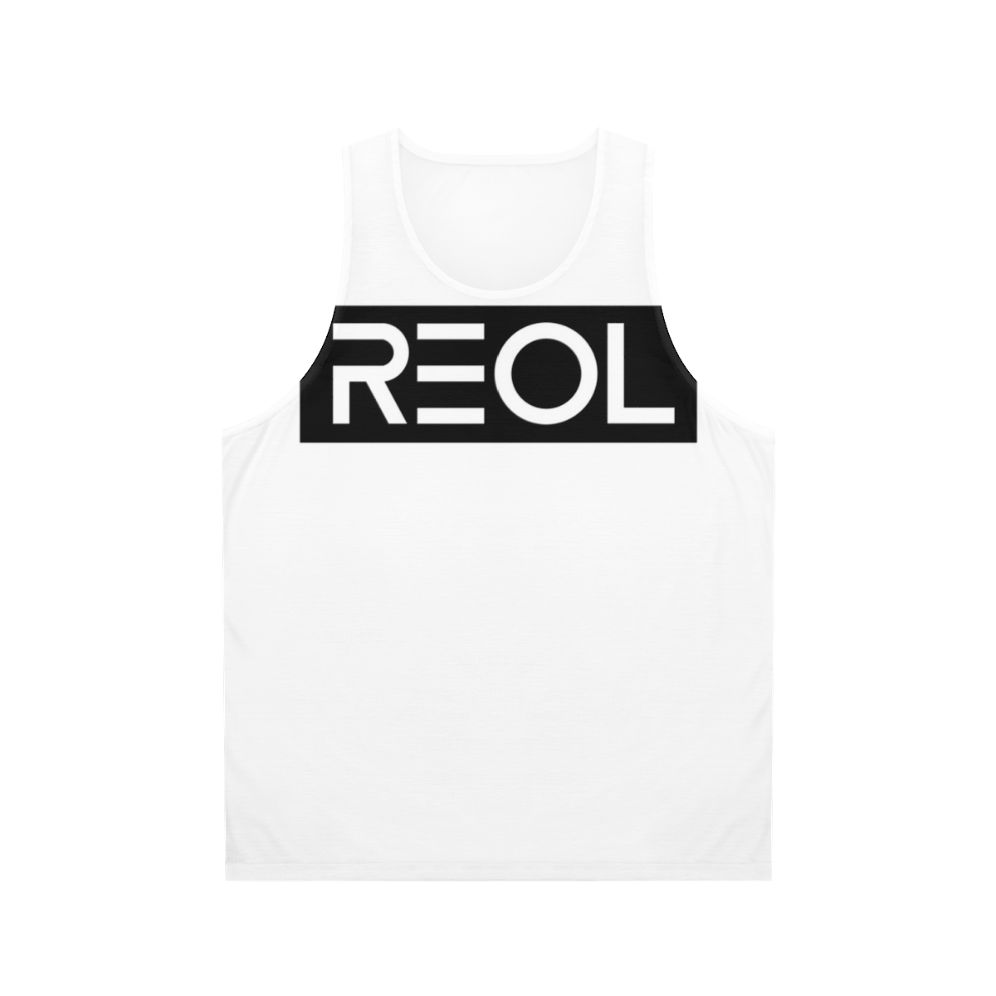 Reol Logo Black Unisex Marvel Inspired Tank Top