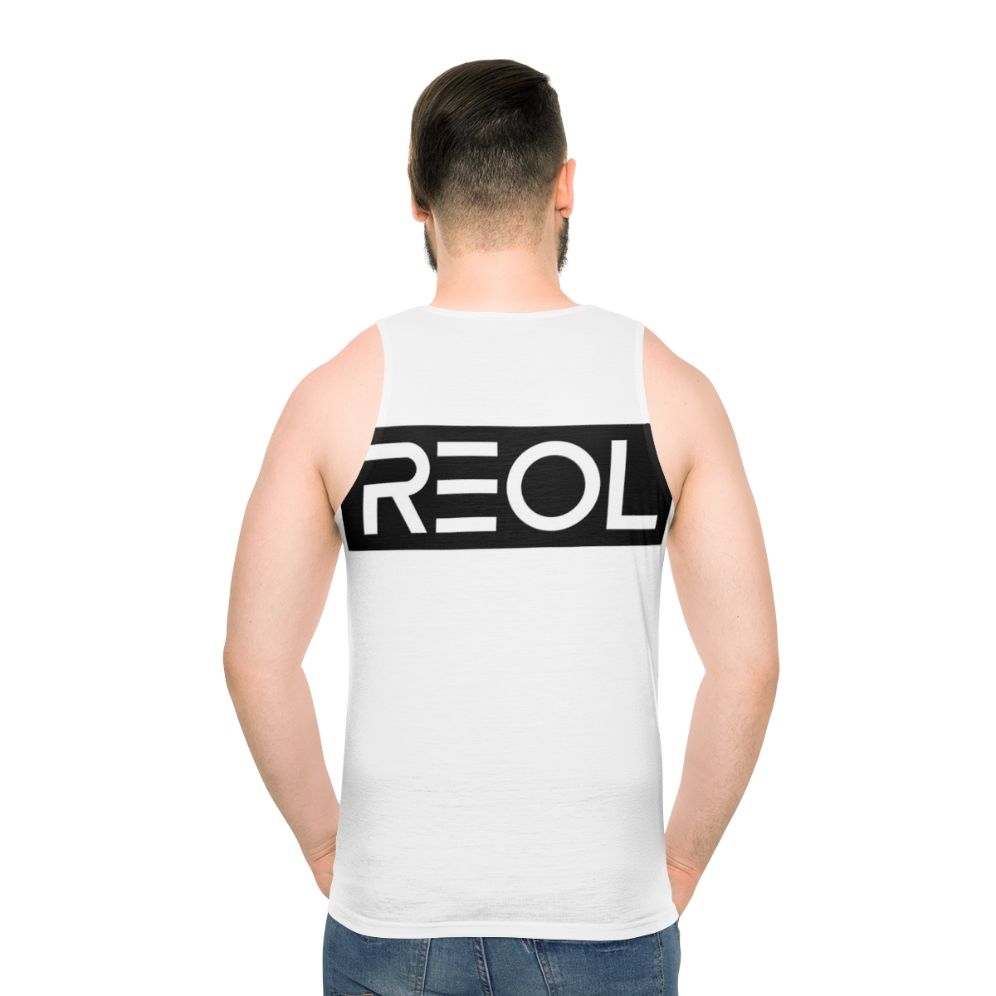 Reol Logo Black Unisex Marvel Inspired Tank Top