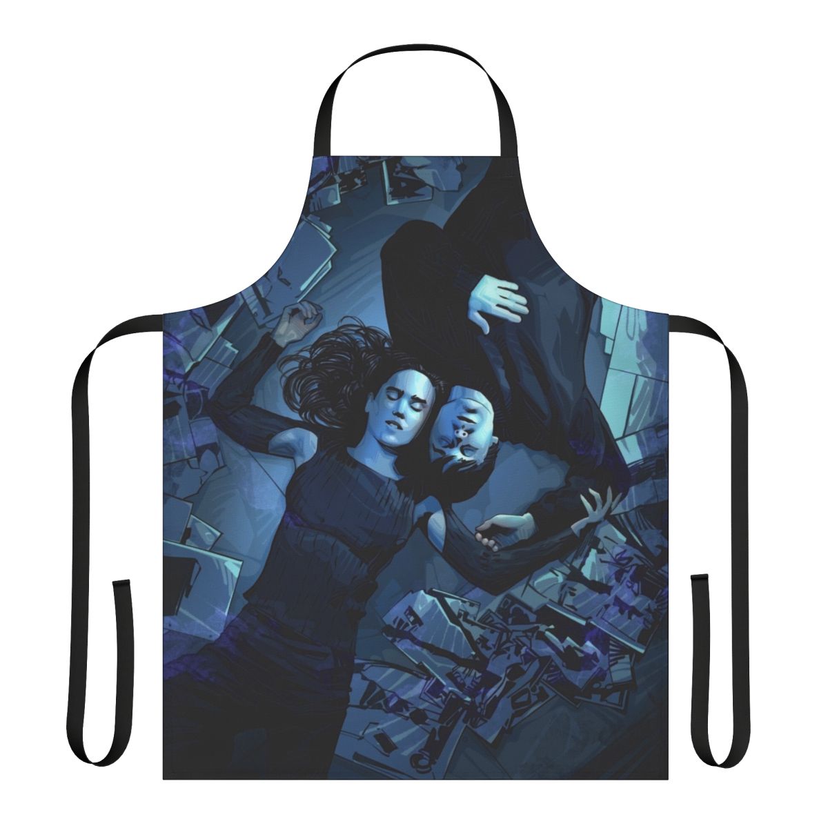 Requiem for a Dream Inspired Apron featuring the iconic film's imagery and symbolism