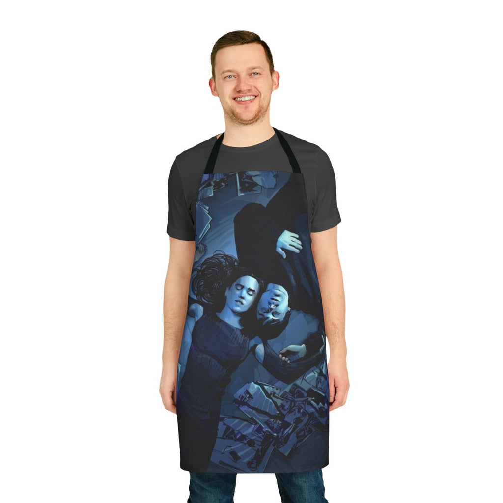 Requiem for a Dream Inspired Apron featuring the iconic film's imagery and symbolism