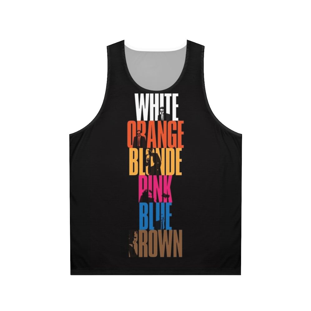 Reservoir Dogs Unisex Tank Top with Minimalist Film Art Design