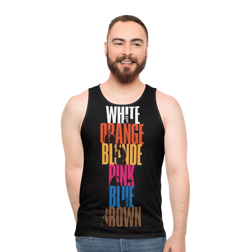 Reservoir Dogs Unisex Tank Top with Minimalist Film Art Design