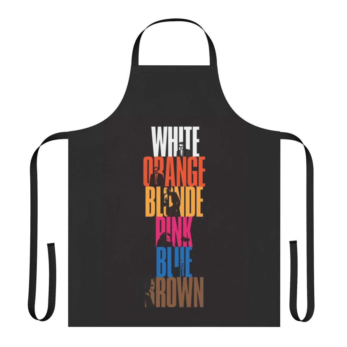 Reservoir-inspired apron with minimalist design for movie lovers