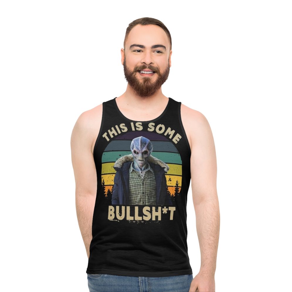 Resident Alien Funny Unisex Tank Top