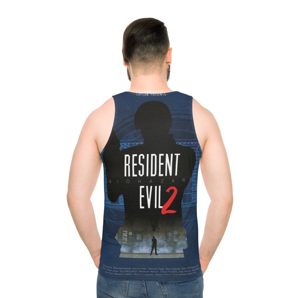 Resident Evil 2 Minimalist Licker Art Unisex Tank Top