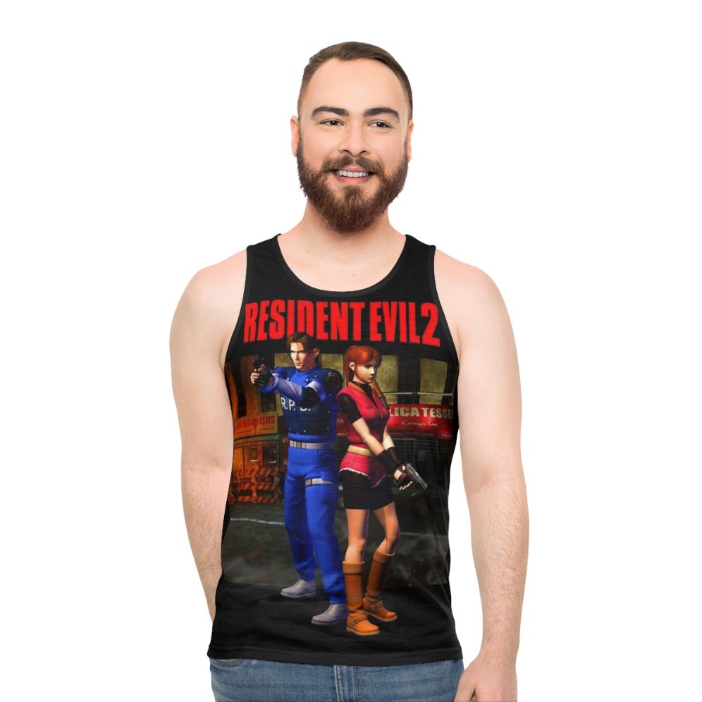 Resident Evil 2 unisex tank top
