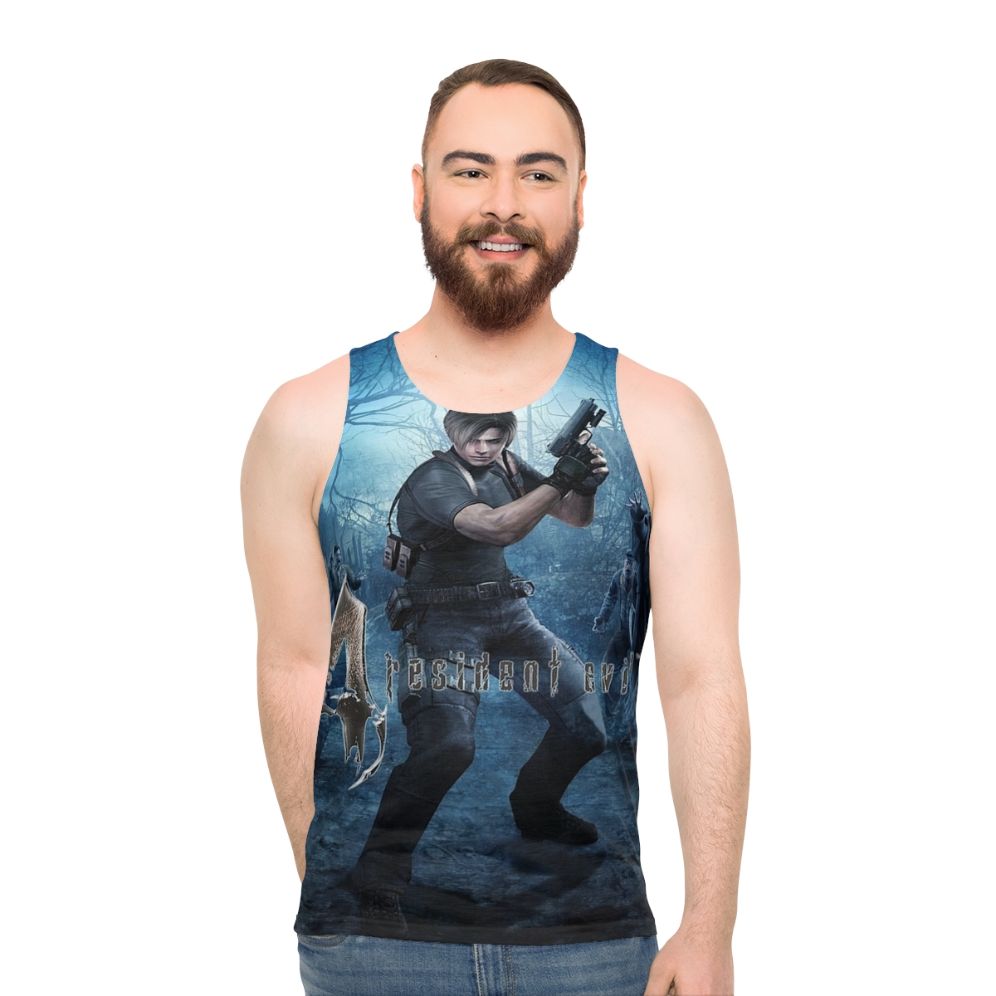 Resident Evil 4 Leon Kennedy Unisex Tank Top