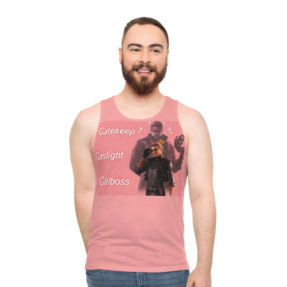 Resident Evil Albert Wesker Unisex Tank Top