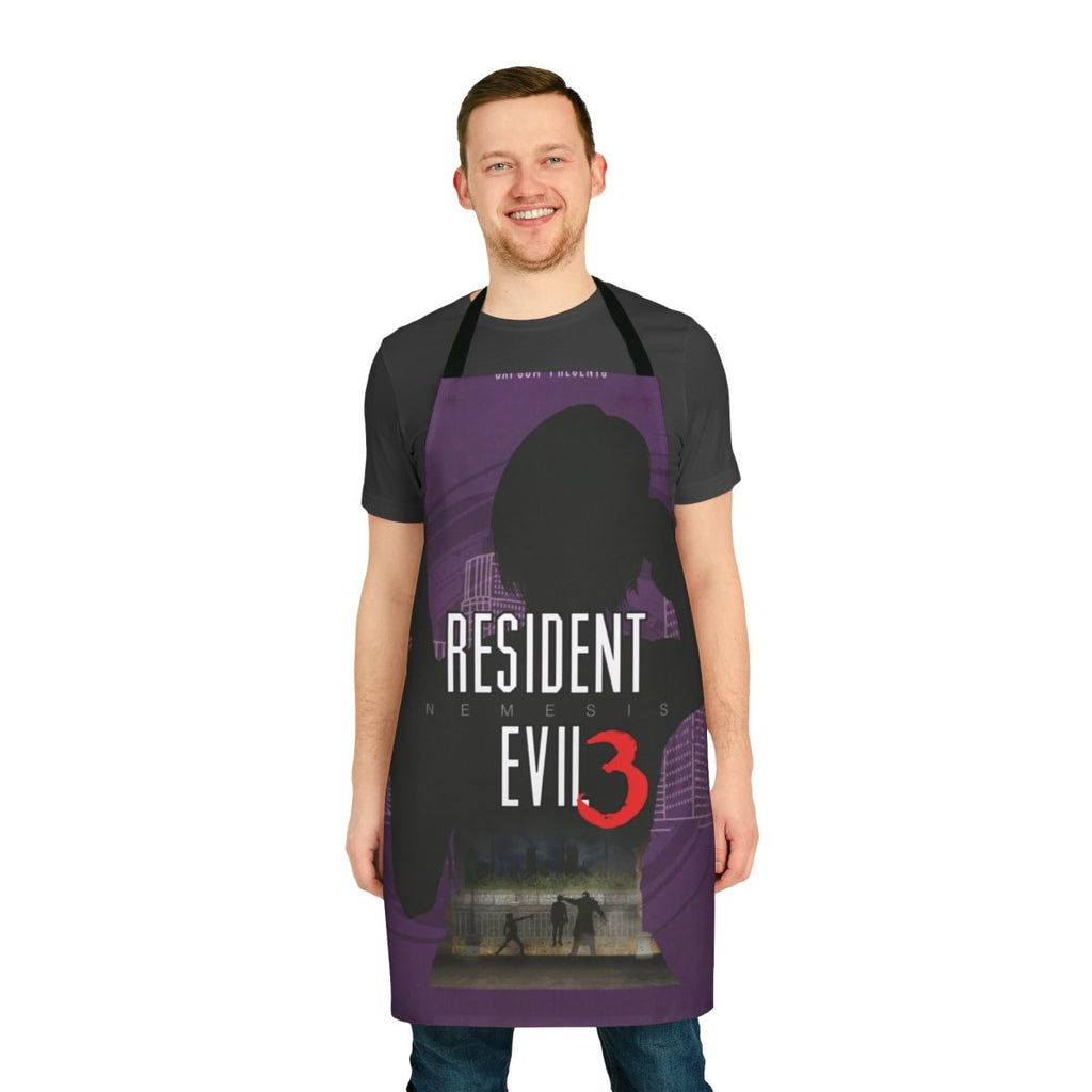 Resident Evil Nemesis Minimalist Print Apron