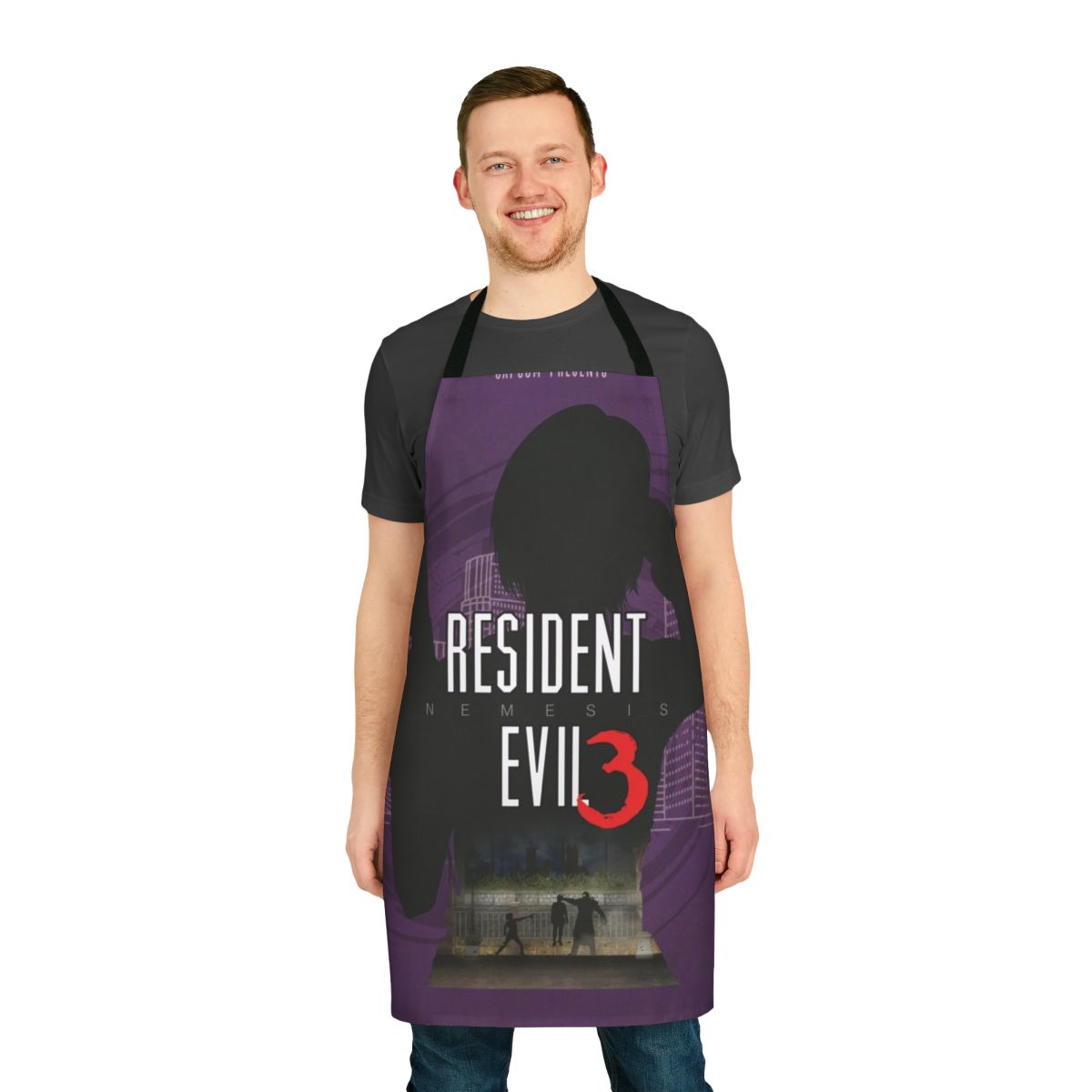 Resident Evil Nemesis Minimalist Print Apron