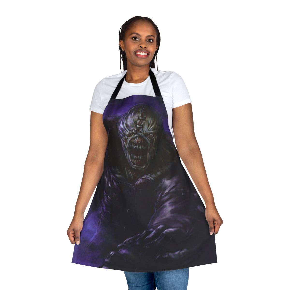 Resident Evil Nemesis-Themed Apron with Iconic Character Design