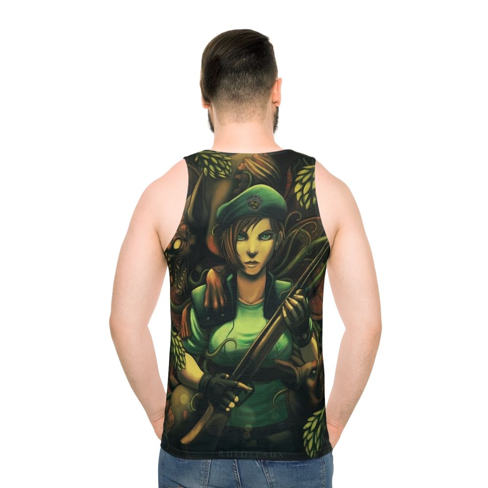 Resident Evil Jill Valentine Horror Game Tank Top