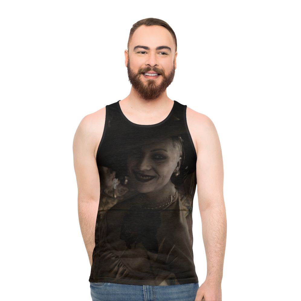 Resident Evil Lady Dimitrescu Tall Lady Unisex Tank Top