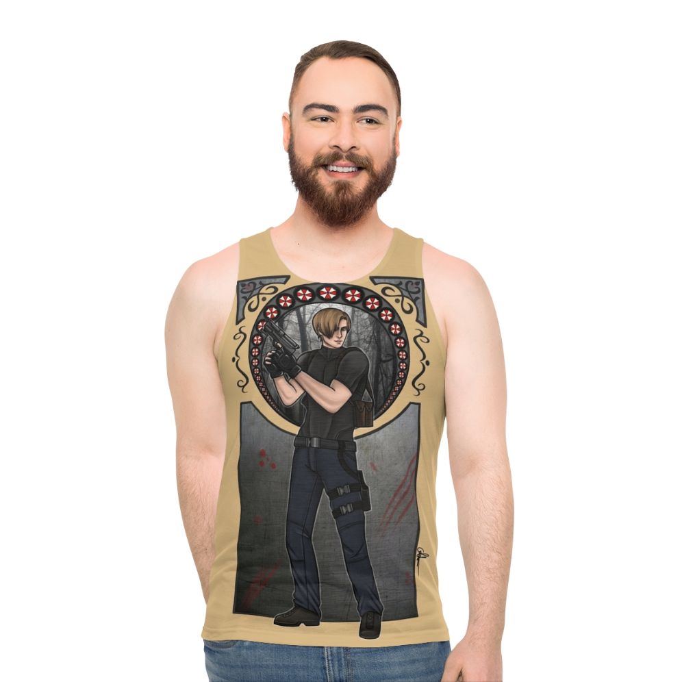 Resident Evil Leon S. Kennedy Unisex Tank Top
