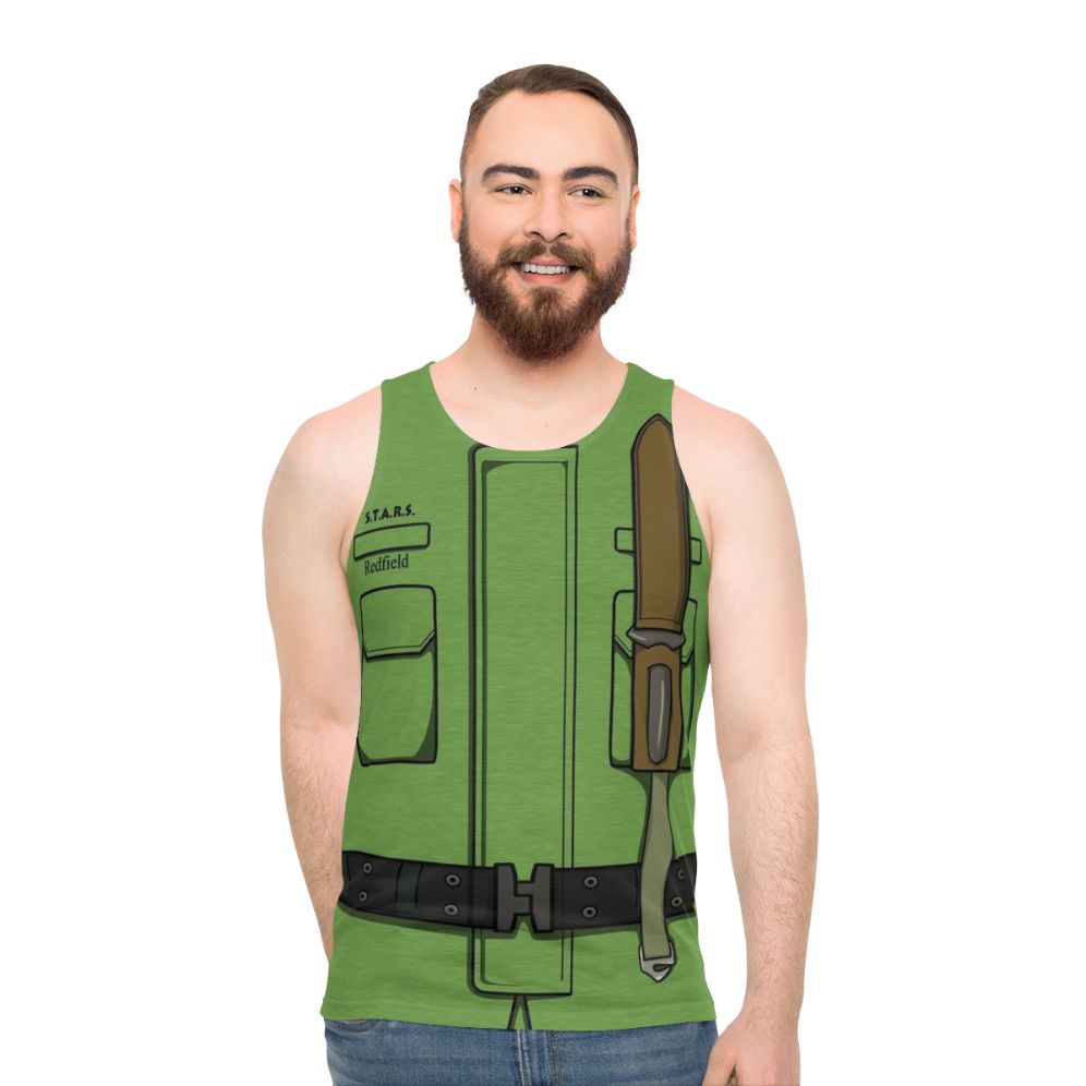 Resident Evil STARS Chris Redfield Unisex Tank Top