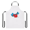 Resistance apron featuring anti-CCP, free Tibet, and other political slogans