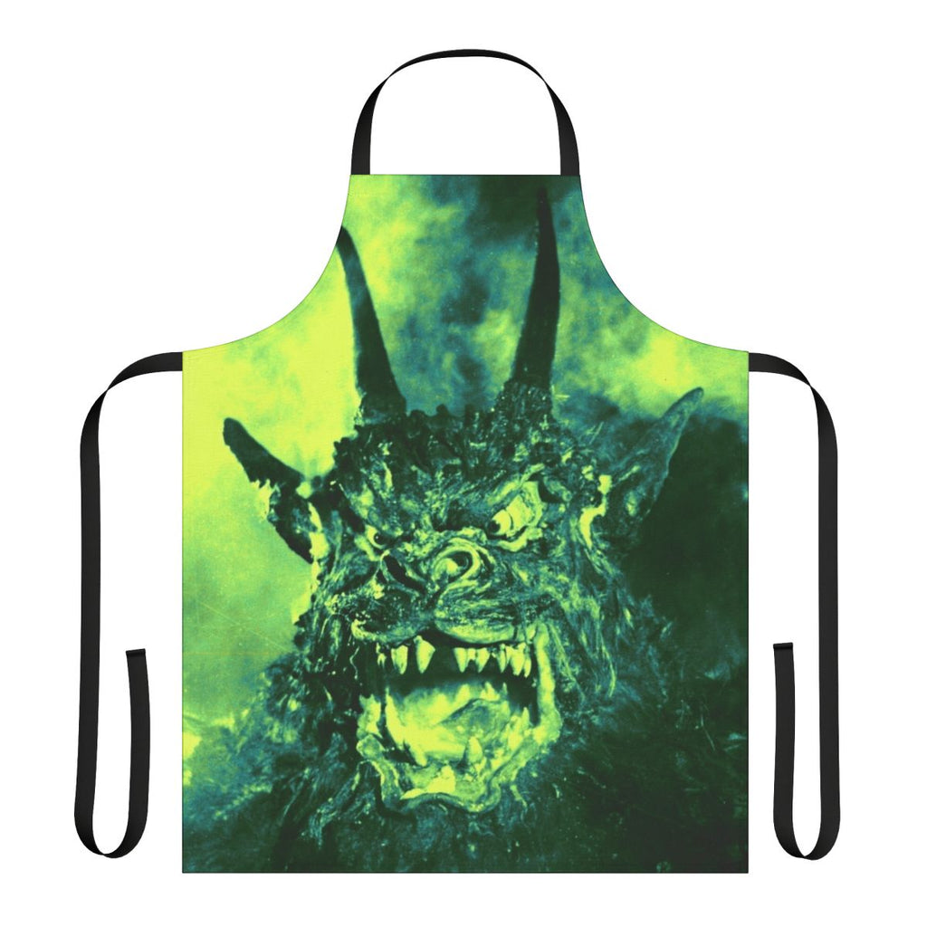 Vintage style apron with Night of the Demon 1957 horror movie artwork