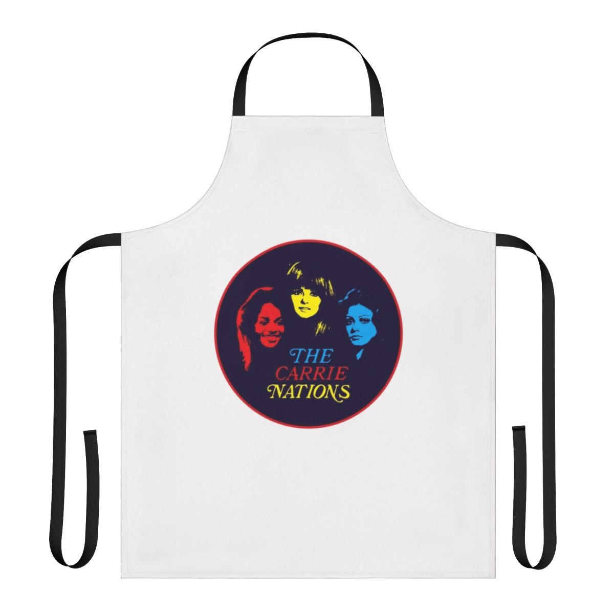 Retro 1960s pop culture-inspired apron
