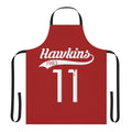 Vintage-style apron with Stranger Things-inspired design