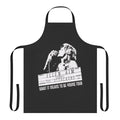 Retro 1980s 'Streets of Fire' inspired apron with Ellen Aim and the Attackers graphic