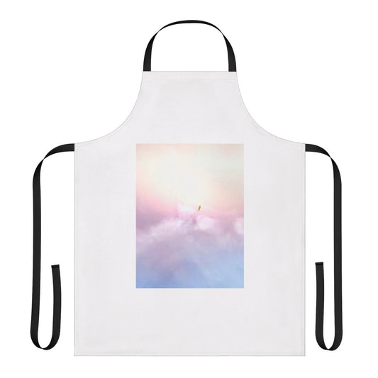 Retro 1982 airline-inspired graphic apron with "I Am A Lost Boy" design