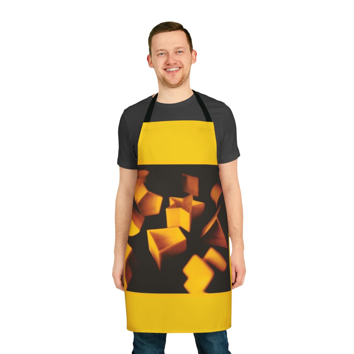 Retro 1983 apron featuring the iconic album cover design of Genesis