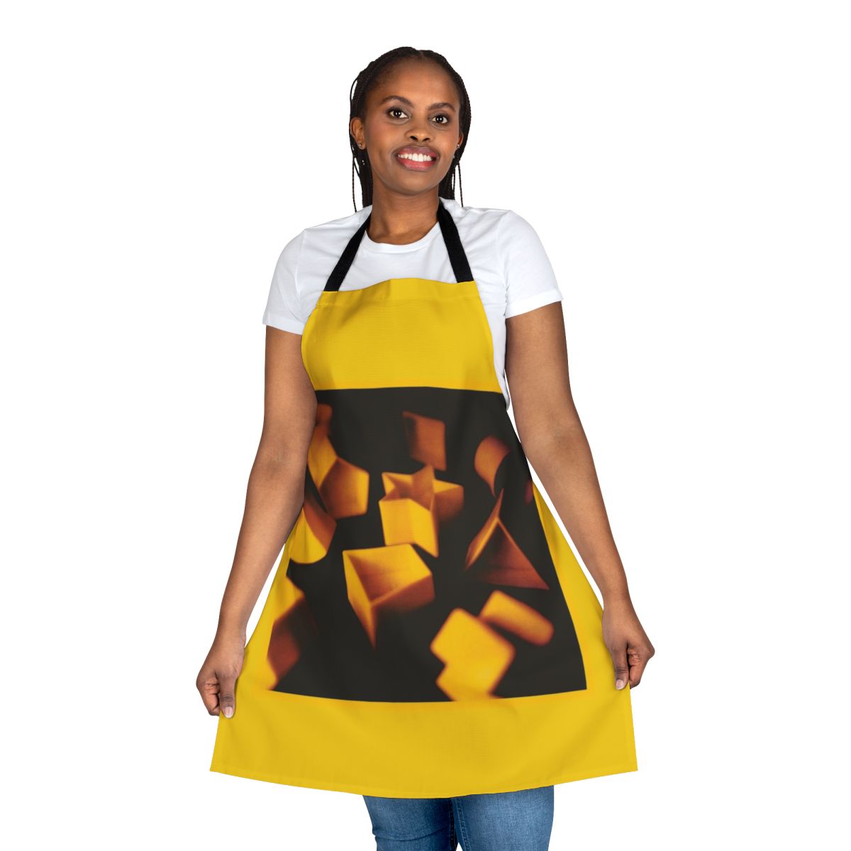 Retro 1983 apron featuring the iconic album cover design of Genesis