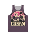 Retro 60s inspired unisex music tank top