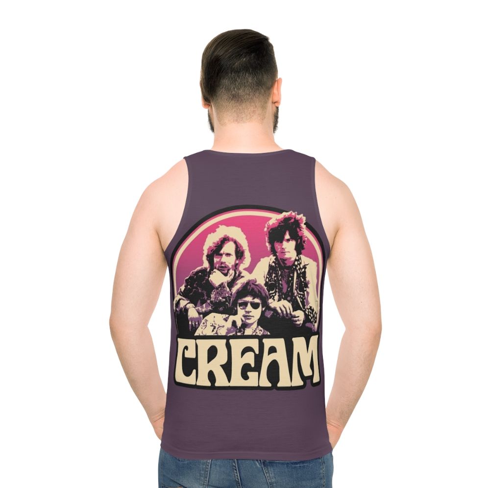 Retro 60s inspired unisex music tank top