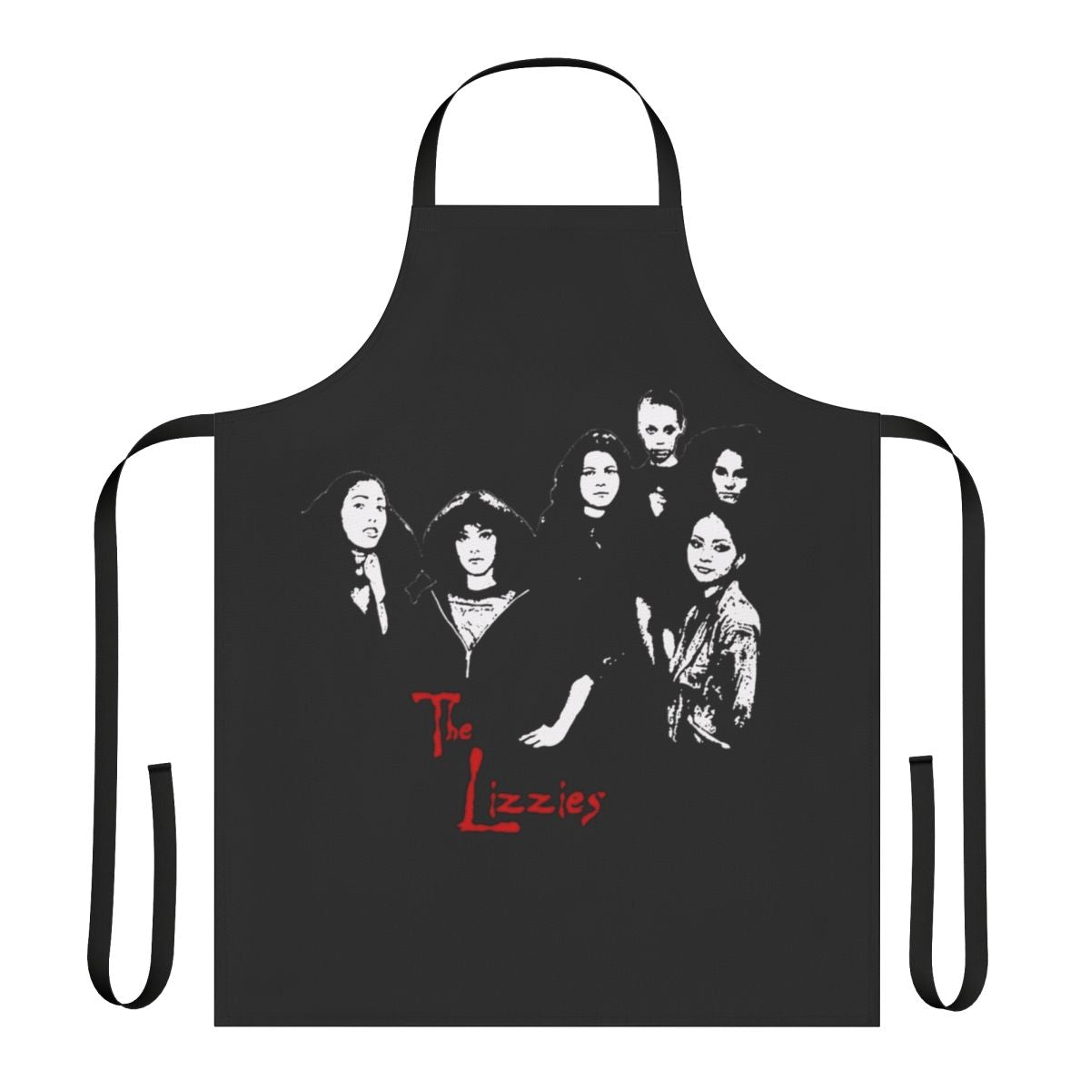 Retro-style apron inspired by the classic 1970s movie "The Warriors" and the girl gang "The Lizzies"